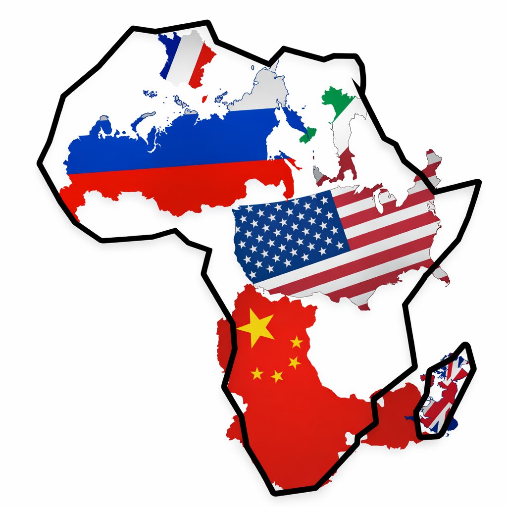 Countries compared in true size on a map